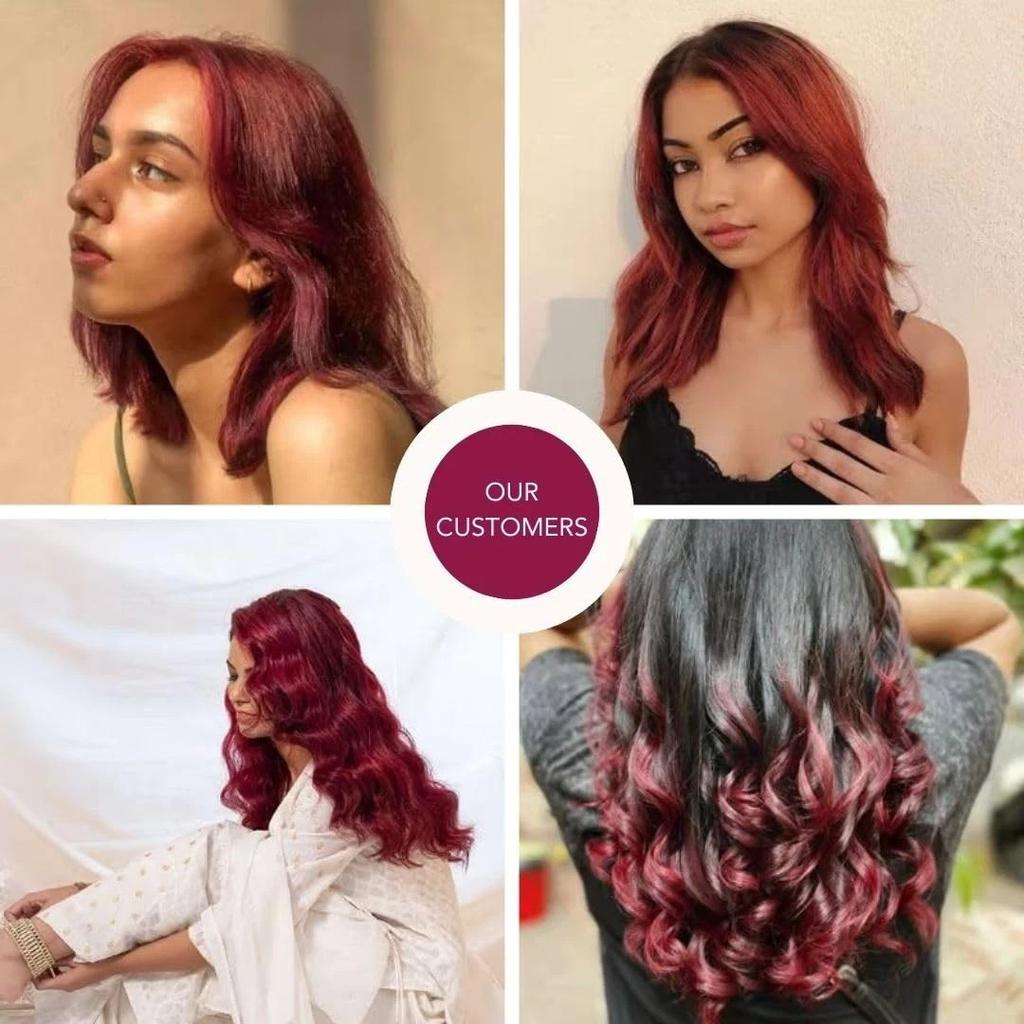Paradyes Semi Permanent Creme Color, Ruby Wine Shade 120gm