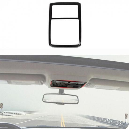 Kohlefaser Leseleuchte Lampenpaneel Abdeckung Zierleiste Dekor Rahmen Für 4runner 2010+