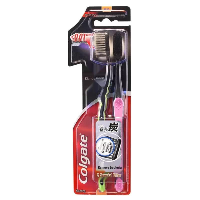 Colgate Slim Soft Charcoal Toothbrush