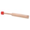 Wooden Slide Whistle Push Pull Voice Change Flute Educational Instrument Toy for ChildrenRed Handle