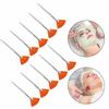 10pcs Facial Mask Brushes Cosmetic Makeup Soft Facial Mask Applicator Fan Brushes