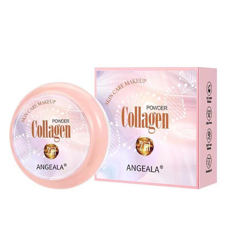 Lekki matowy podkład Dwuwarstwowy puder prasowany z naturalnym efektem kolorystycznym i kontrolą oleju