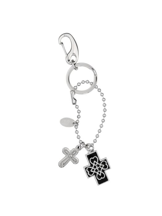Nff Shape In Cross Keyring-black