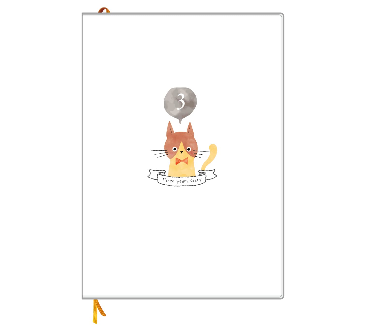 

Full Color x Note Life 3 Year Diary Diary Made in Japan with date can start New PUR binding that is easy to open cat [A5 (21cm 15cm)] (you anytime)