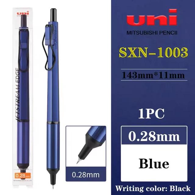 Uni Jetstream Business Pens 0.28/0.38mm Super Fine Nib Quick-drying Non-inking Oil Ballpoint Pen Anti-roll Rod Write Accessories
