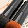 Portable Face Brush with High-density Synthetic Fibers Professional Makeup Application  for Women