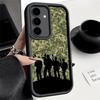 Phone Case for Samsung Galaxy A17 A16 A15 A14 A13 Camouflage Military Pattern A56 A36 A26 A55 A35 A25 A54 A34 A24 A53 A33 A23 A0