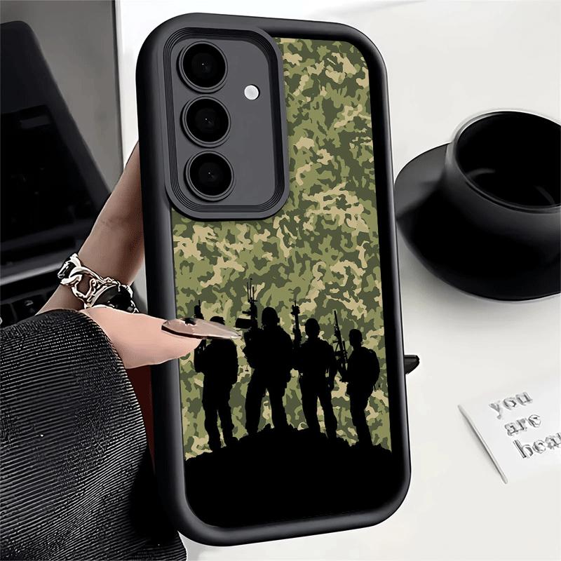 Phone Case for Samsung Galaxy A17 A16 A15 A14 A13 Camouflage Military Pattern A56 A36 A26 A55 A35 A25 A54 A34 A24 A53 A33 A23 A0