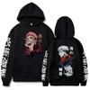 Japan Anime Jujutsu Kaisen Men Women Hoodies Satoru Gojo Loose Sweatshirt Unisex Autumn Warm Casual Streetwear