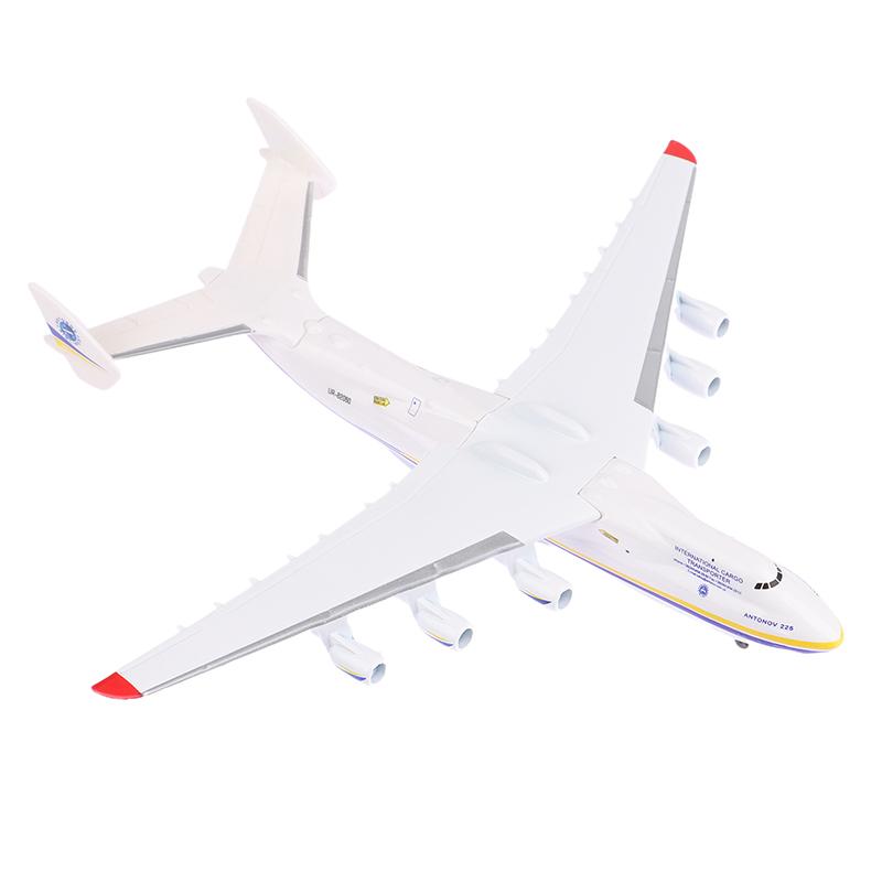 1:400 20cm Legierung An-225 Flugzeugmodell Spielzeug 8 Zoll Ukraine Bemalt Mriya Transporter Ausstellungsmodell Flugzeug für Sammlung