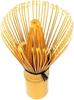 Yamamoto Bamboo Crafts (YAMAMOTOTAKIZAYIKUYA) Made in Japan Mini Tea Whisk (Chasen) White Bamboo for Outdoor Tea Ceremony