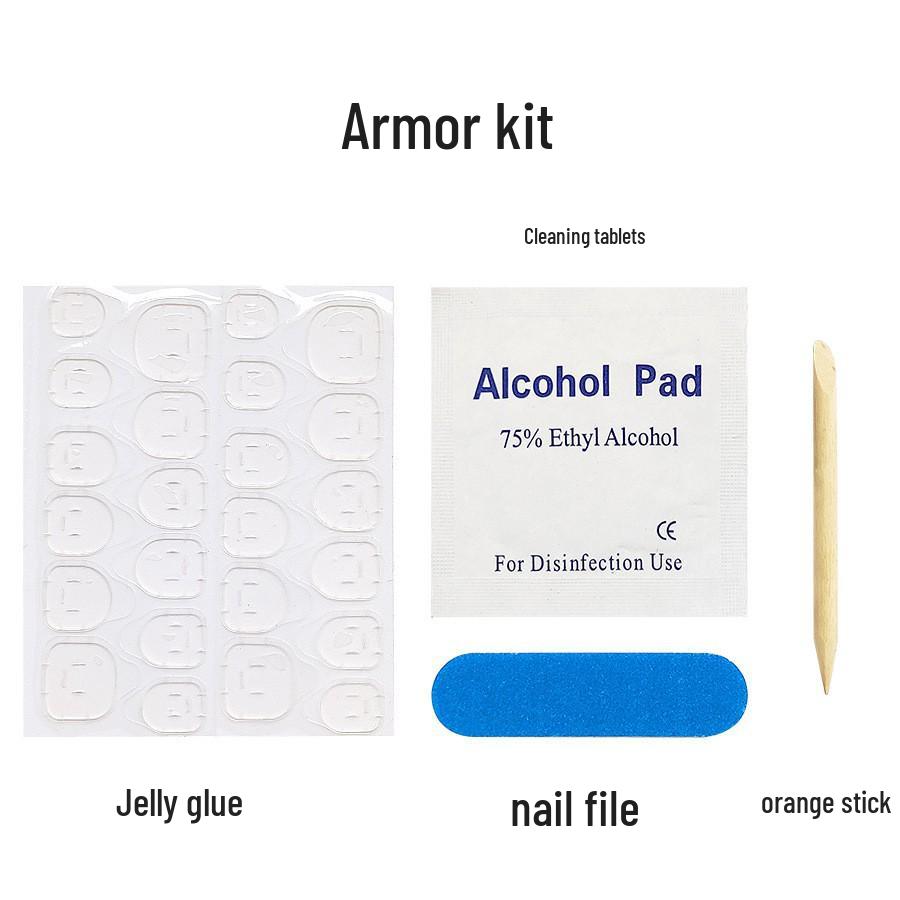 

Набор из 24 градиентных миндалевидных накладных ногтей цвета молочного кофе и миндаля - Минималистичный съемный дизайн