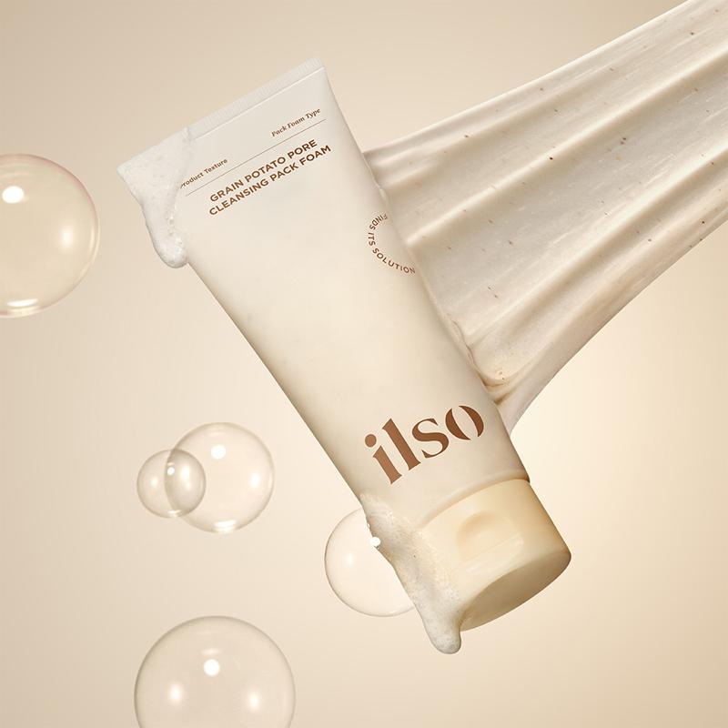 ilso Grain Potato Pore Cleansing Pack Foam 150ml