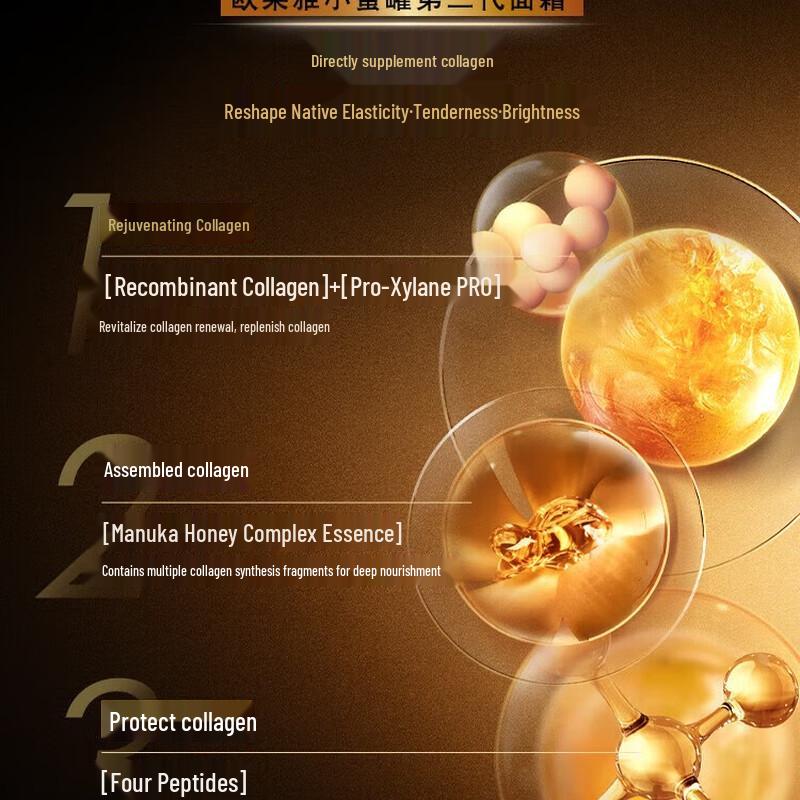 L'Oréal Golden Age Collagen Honey Light Cream