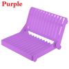 Multifunction Kitchen Storage Foldable Dish Plate Rack Organizer Drainer Plastic Tableware Holder Shelf