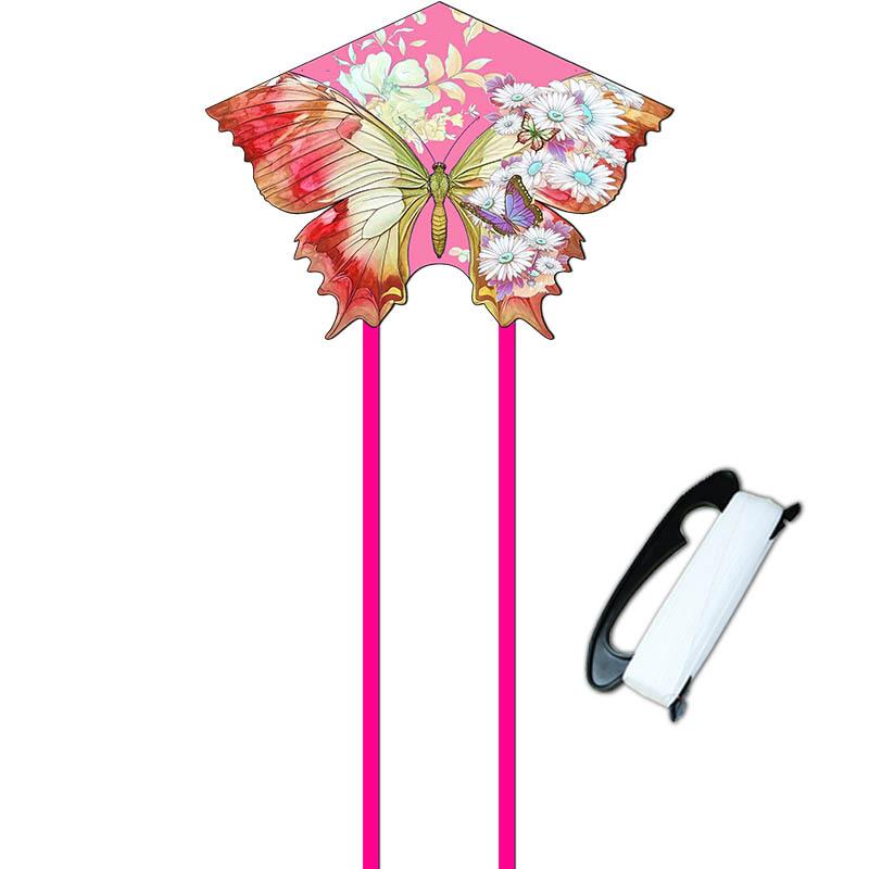 Beautiful Butterfly Kite For Kids Adults Large Kite With Long Tail Easy To Fly For Outdoor Beach Park Activities