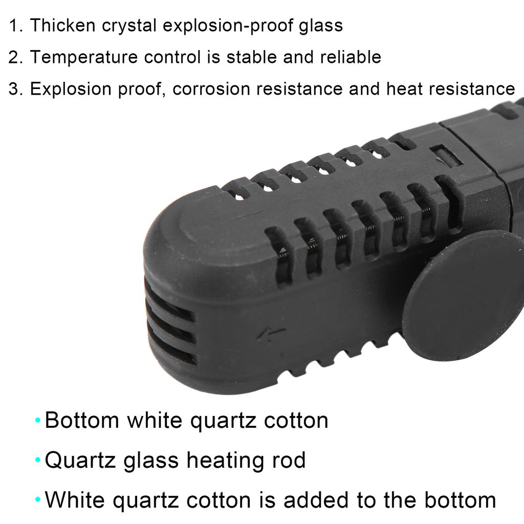 Aquarium Submersible Heater Fish Temperature Heating Rod HX‑936