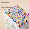 Acrylic Marker Set: 120 Colors, Opaque, Washable for Students and Kids' Art Projects