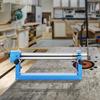 Slip Roll Machine, 610 mm Forming Width, Sheet Metal Slip Roller Rolling Bending Machine, with 2 Detachable Rollers for Low Carbon Steel Copper Sheet