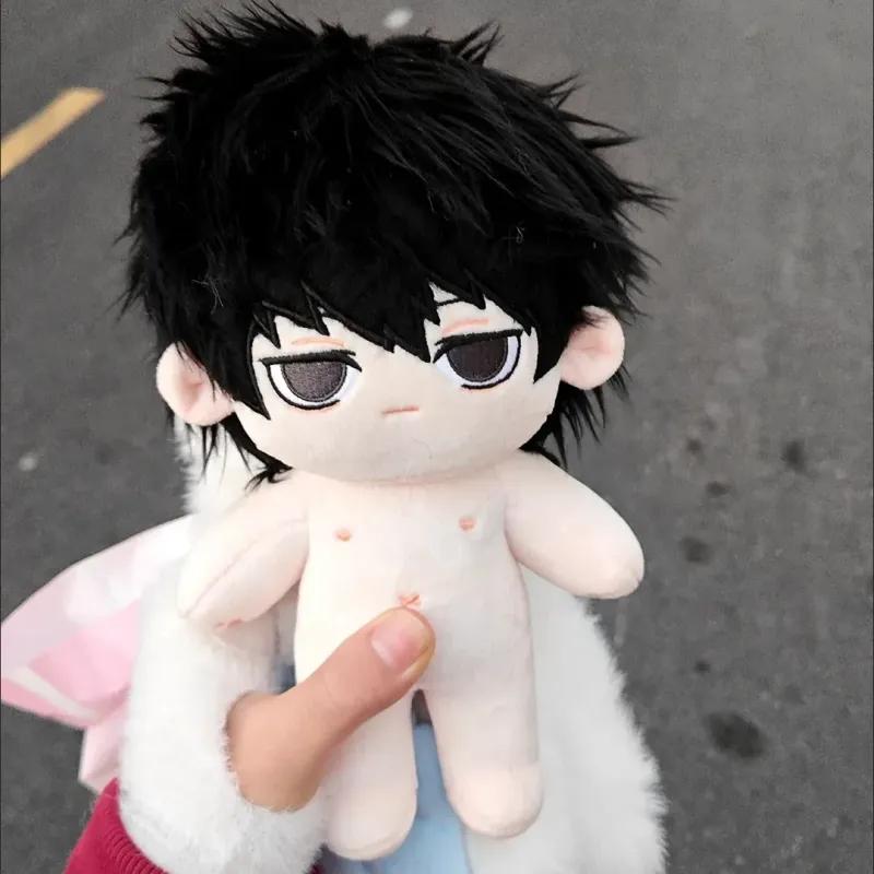 20cm Stuffed Anime Death Note L.Lawliet Yagami Light Cotton Doll Cute Plush Dress-up Toys for Children Adult Birthday Decor Gift