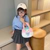 Fashionable Plush Cartoon Children's Bag Adorable Unisex Baby Shoulder Bag