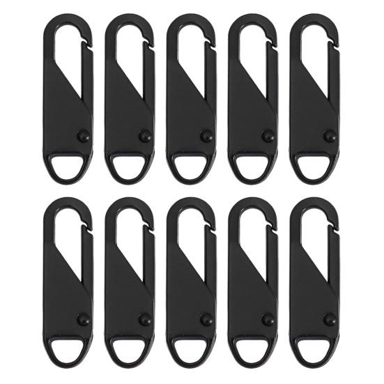 Detachable Zipper Pull Replacement Zipper Pull Tab Quick Attach Remove Zipper Pull for Backpacks Jackets Boots Luggage Clothing Purse