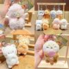Jinnew Cute Cat Plush Keychain With Keyring For Gift And Collection