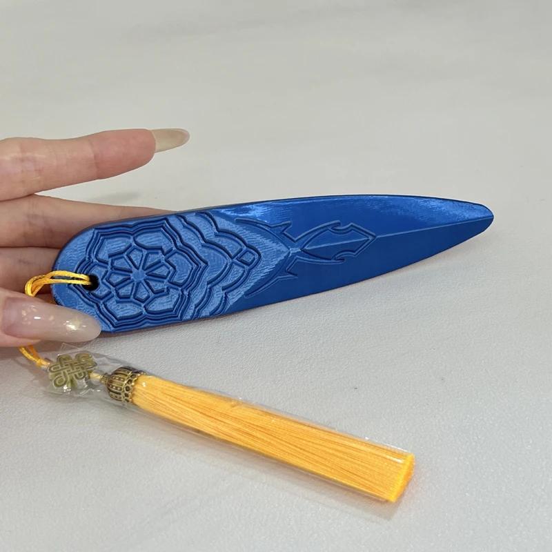 Zoey Devil Hunter Cosplay Dart Boomerang Weapons Roleplay Props for Girl Group Idol Halloween Carnival Costume Accessories