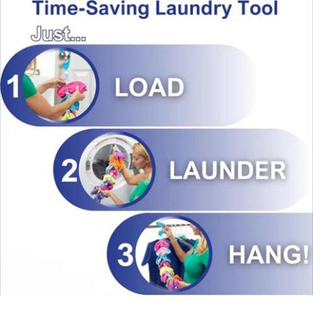 3Pcs Plastic Sock Lanyard Large Capacity Sock Hanger Multifunctional Sock Drying Device  Laundry