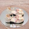 Girls Dance Shoes Lolita Sweet Lace Bows Kids Half Sandals Round Toes Ins Trendy 2025 New Children Princess Shoes Elegant Cute