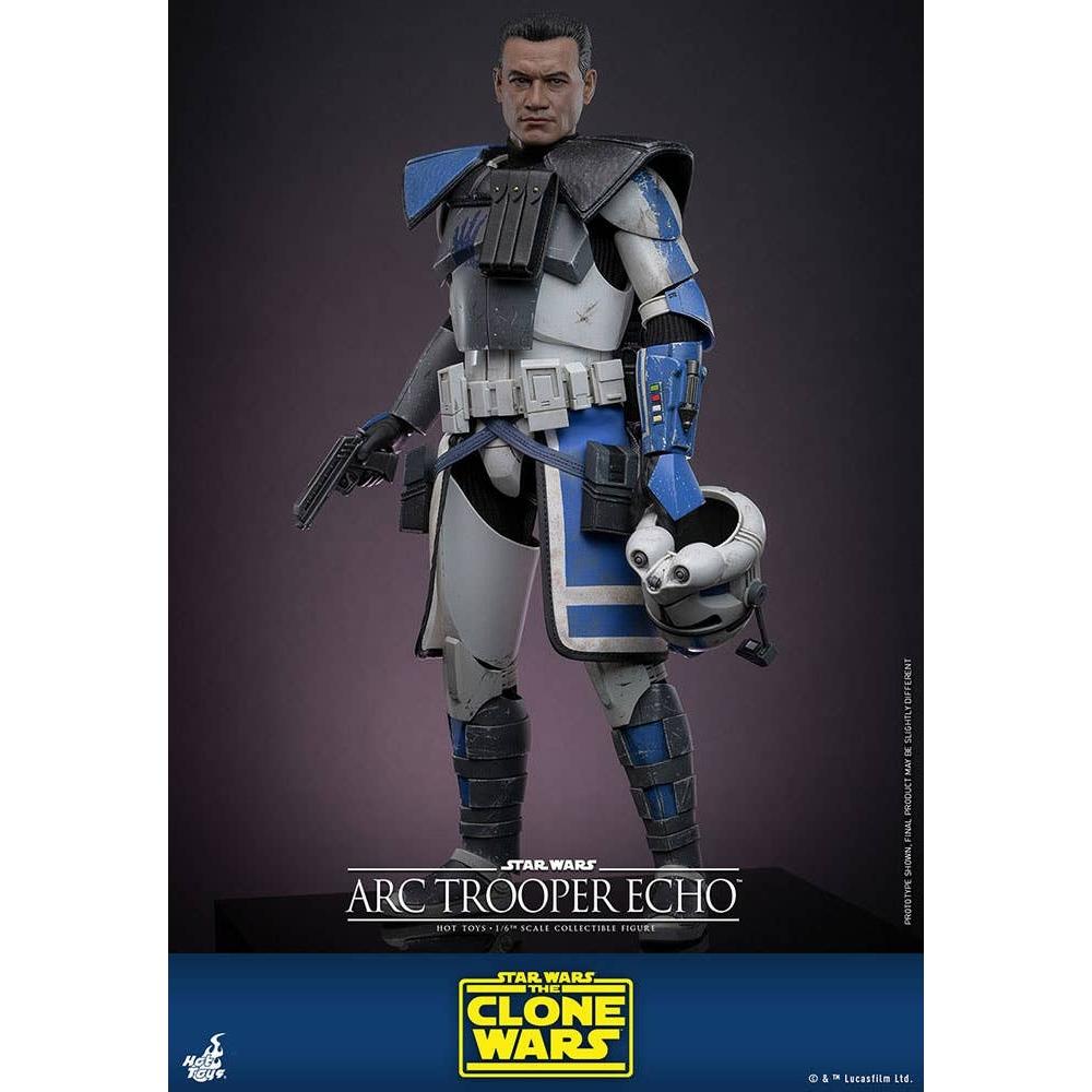 Star Wars 1 6 Television Masterpiece Scale Fully Poseable Figure  Arc Trooper Echo
