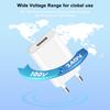 3pcs USB Wall Charger EU Plug Phone Charger Head 5V/1A Single Port USB Charging Block Travel Power Adapter for Mobile Phone