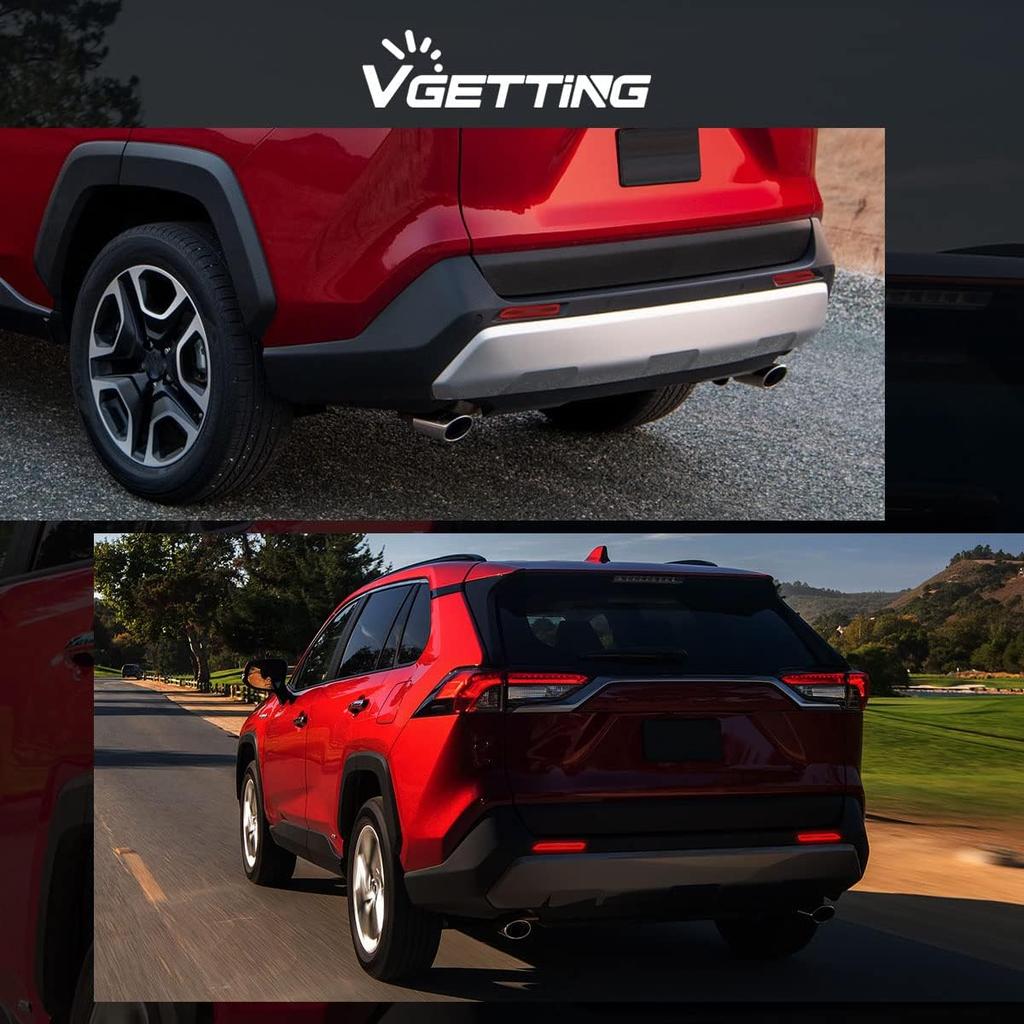 Rear Bumper Reflector Lights For Toyota RAV4 Sienna Venza Avalon Reiz Matrix RC250 RC350 IS-F GX470 RX300 LED Brake Light with Turn Signal