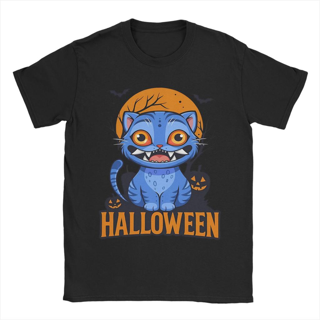 Halloween Derpy Tiger Kpop Demon Hunters T-shirt Herr Bomull Fritids T-shirts Rund Hals T-shirt Kortärmad Toppar Tryckt
