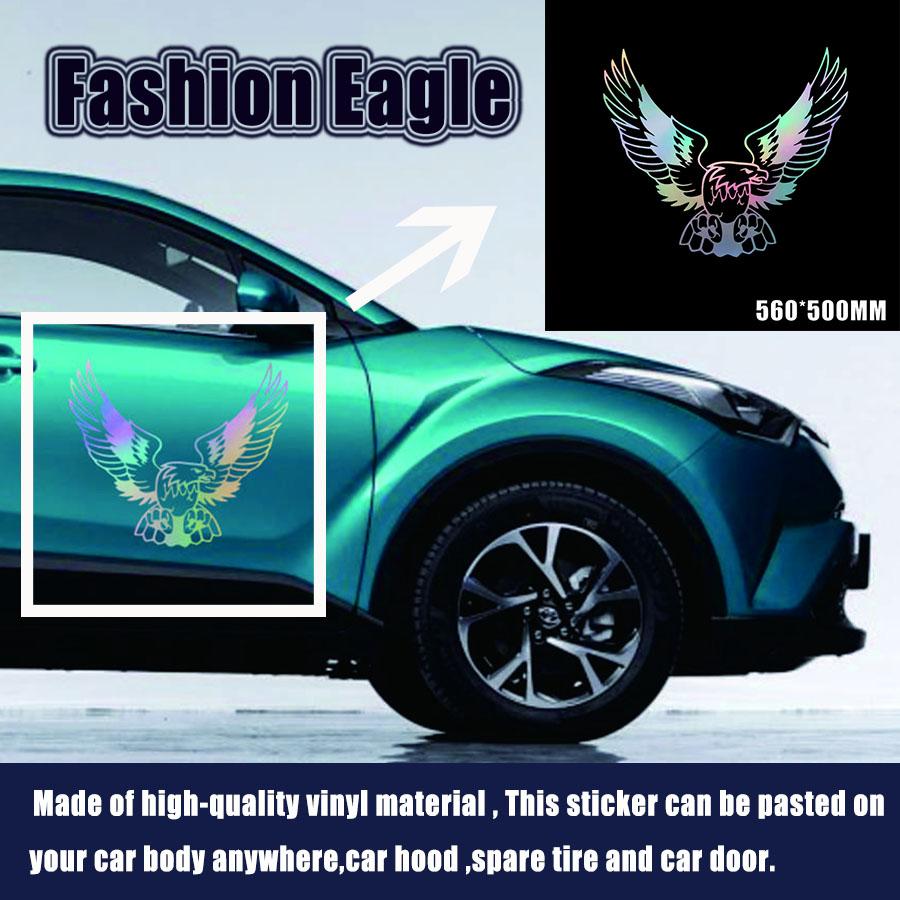 56x50CM DIY Módny Orol Dvere auta Bočná časť karosérie Nákladné auto Vinylové nálepky Nálepky Dekorácia štýlu auta