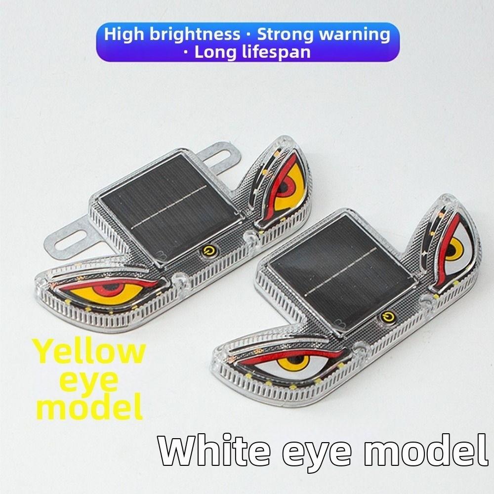 Colorful Solar LED Car Light Wireless Car Warning Light Gifts Vehicle Strobe Light