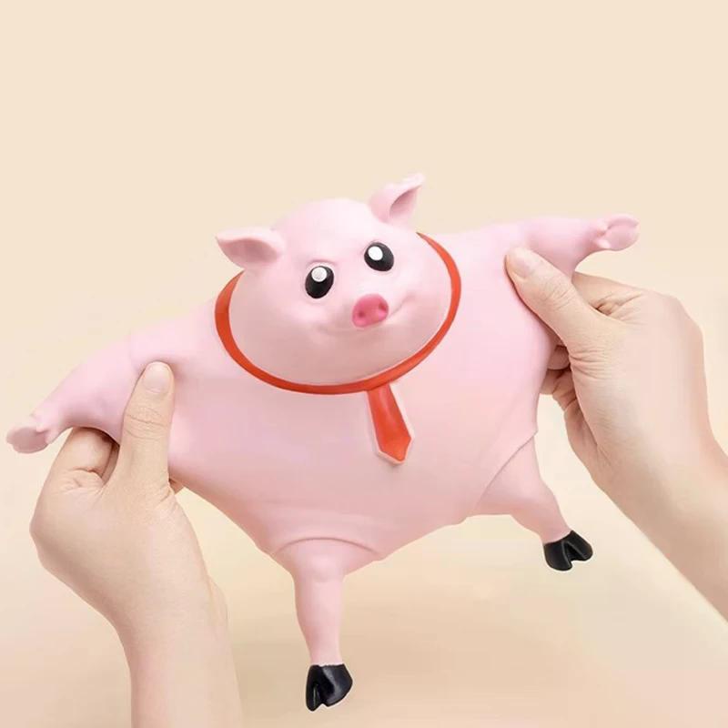 Creative New Pink Pig Toy Cute Squeeze Animal Little Pig Doll Pinch Fidget Toy