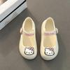 Cute cartoon Hello Kitty hole shoes women's summer 2025 new fashion wear comfortable versatile breathable sandals