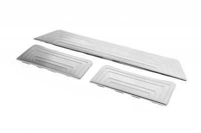 Door Sills OmsaLine (stainless Steel) Matte 4 Pieces for Volkswagen T6