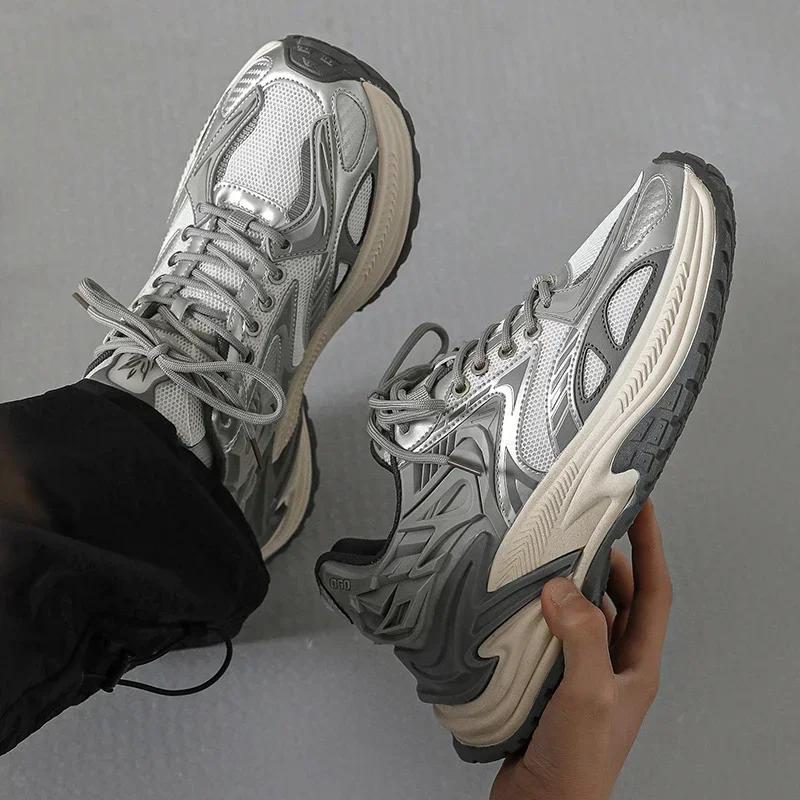 Sneakers Men Brand Design New Men's Chunky Sneakers Male Female Trendy Girls Boys Casual Sports Shoes  Altos Hombre