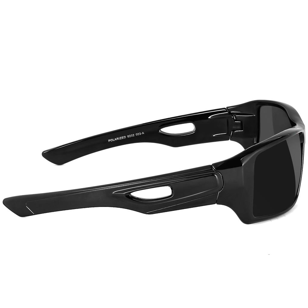 MAXJULI Wrap Around Sunglasses for Men Women 100% UV400 Protection Sport Sun Glasses for Fishing Driving 8232