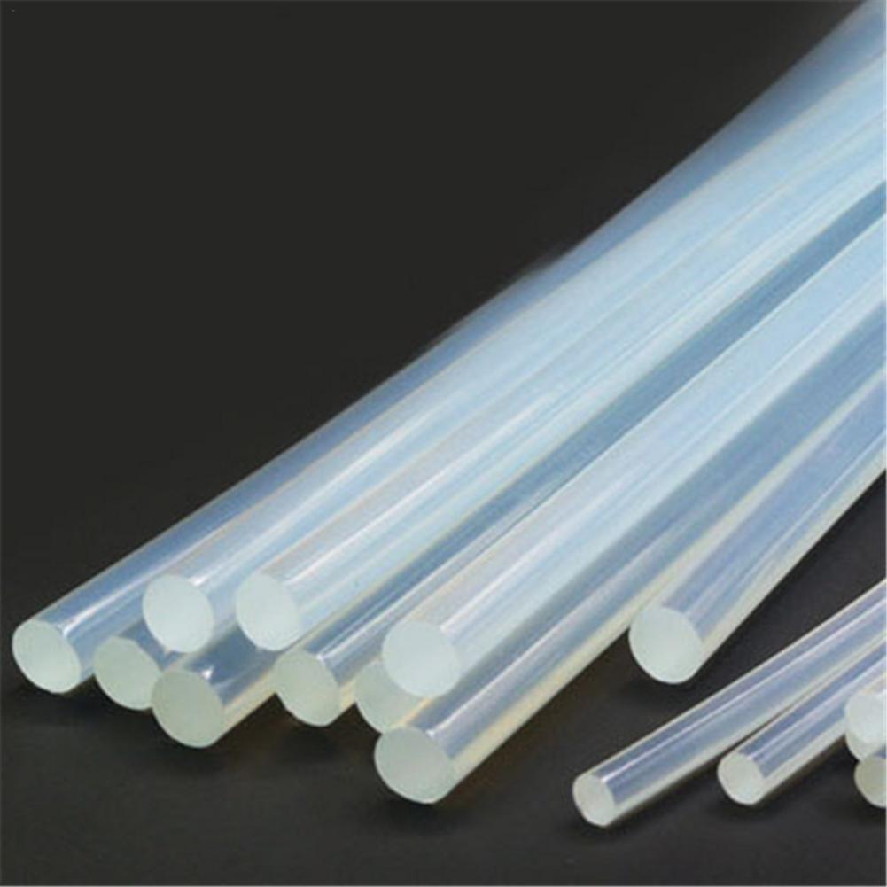 10pcs Hot Melt Glue Stick DIY Super Stick Glue Brute Force Translucence White 7x100mm High Viscosity Glue Glue Stick Repair Tool