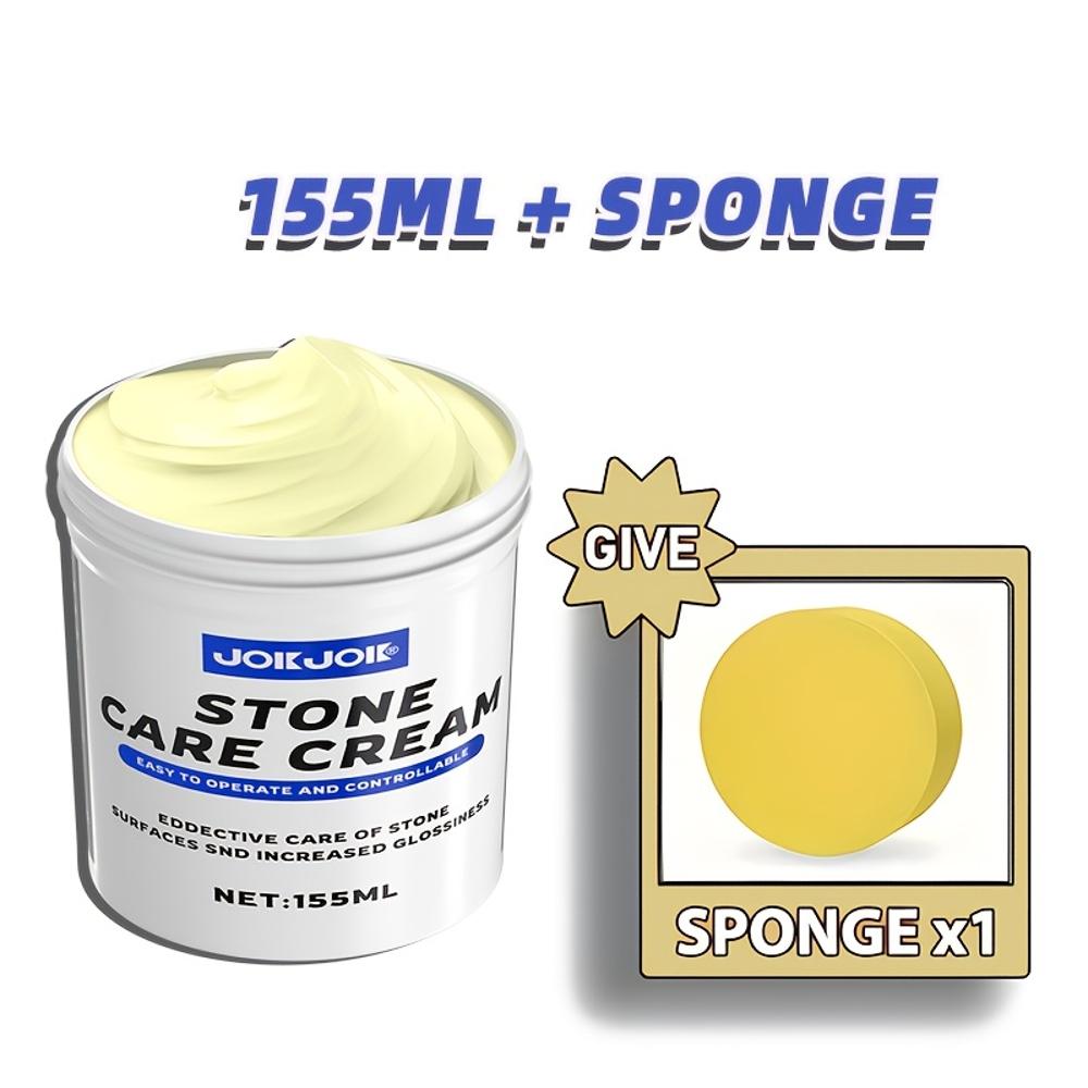 JOKJOK Multi-Purpose Stone & Tile Polish Wax - Heavy-Duty Floor Restorer, Marble, Granite, Limestone, Slate, Travertine, Quartz