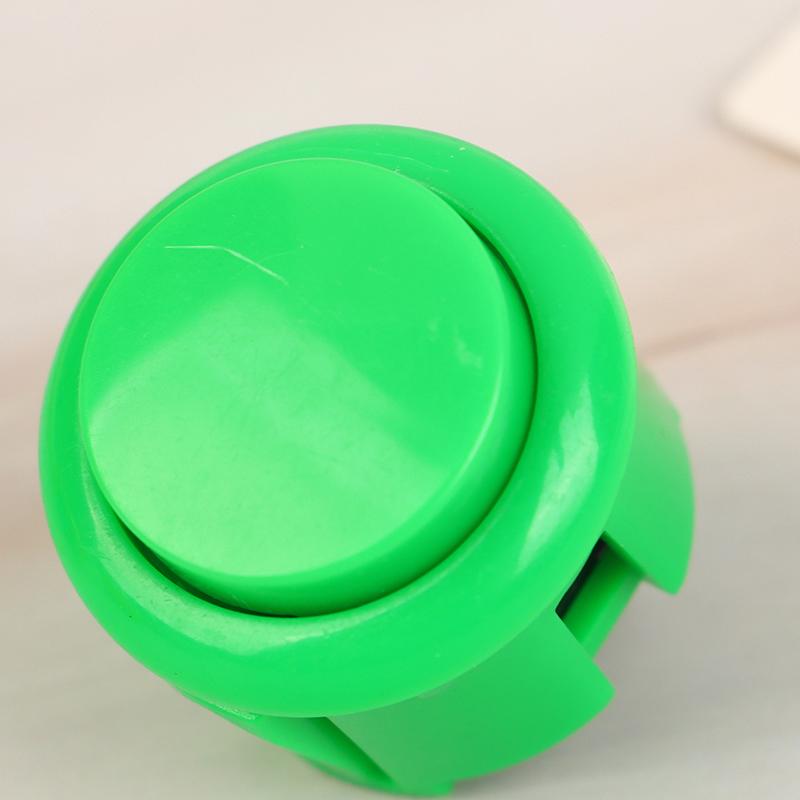 1Pc 24Mm Circle Push Button Micro Switch Game Arcade Controller Joystick Console Diy Kit Arcade Fighting Machine Button