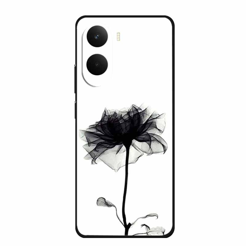 

Phone Case For Poco M7 Plus Back Cover Case Shockproof Black Silicone Soft Coque For Xiaomi Poco M7 4G Case M 7 Plus Funda Para Poco M7 4G