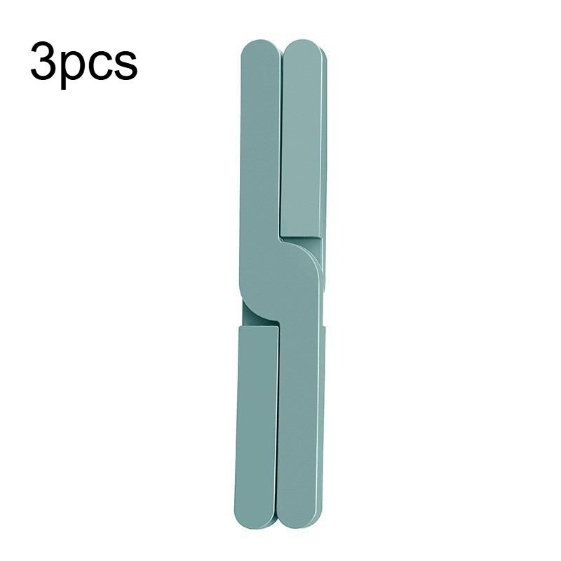 

3pcs Heat-Resistant Mats, Creative Cross-Shaped Foldable TPR Pads, Multifunctional Kitchen Table Placemats And Coasters one size fits all синий