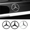 9cm ABS Auto Heckaufkleber Kofferraum Emblem Sticker für Mercedes Benz S320 W164 W203 W204 W168 C180 E320 A200 CLA CLK CLS ML AMG