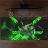 Anime Mouse Pad Roronoa Zoro One Piece Computer HD printing Gaming Mousepad PC Keyboard Carpet Non-Slip Office esports Desk Mat