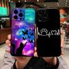 Cover for Motorola Moto Edge 50 30 Fusion 40 neo Ultra Pro G54 G24 G05 G35 G55 G64 G75 G84 G85 Case Kitten Cat Meow Wallpaper