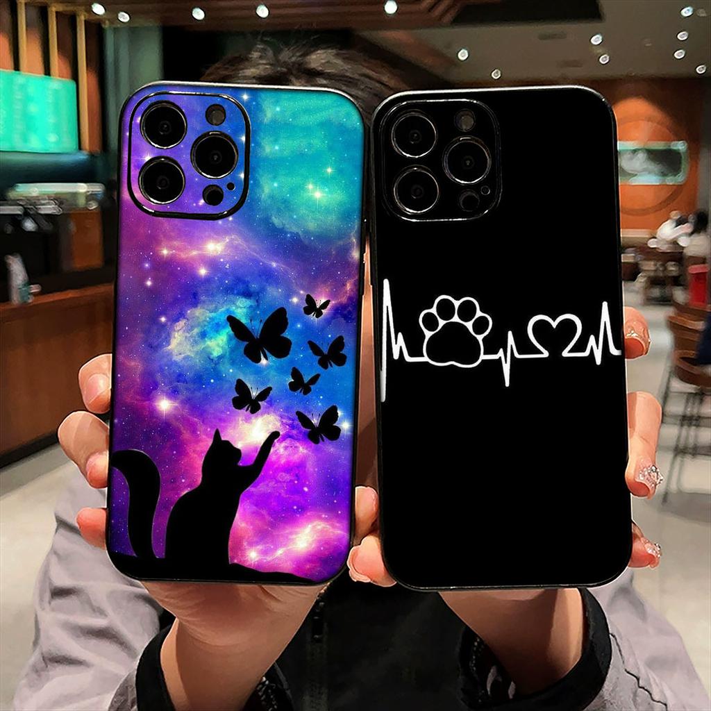 Cover for Motorola Moto Edge 50 30 Fusion 40 neo Ultra Pro G54 G24 G05 G35 G55 G64 G75 G84 G85 Case Kitten Cat Meow Wallpaper